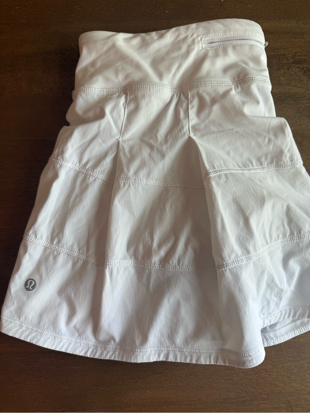 Lululemon White Athletic Skirt